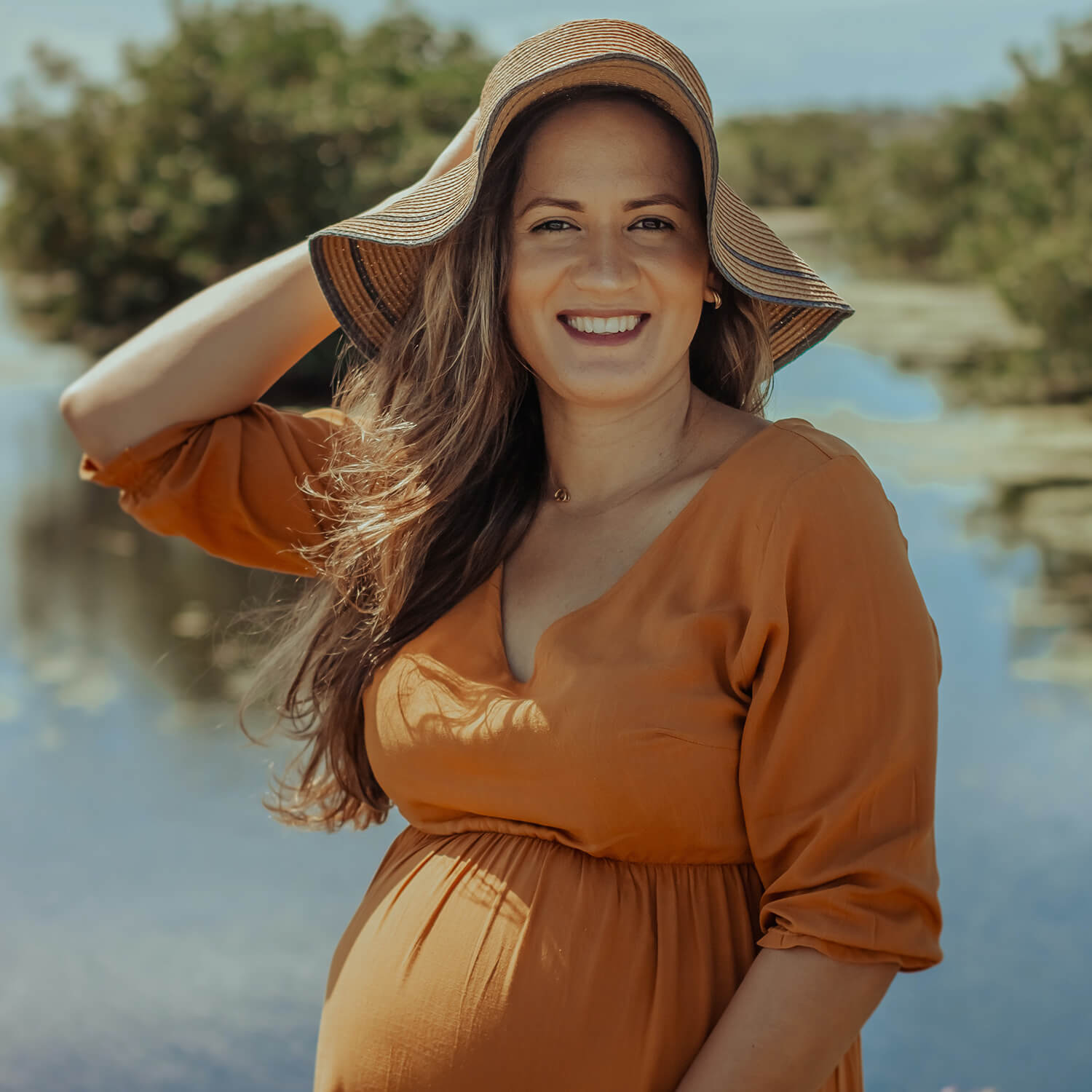 fertility bundle for future mom-happy pregnant woman